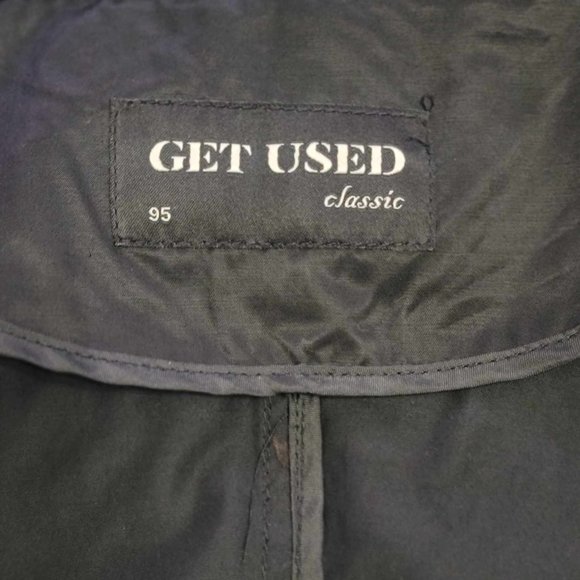 Black GET USED Classic Jacket Size 6 US - Picture 4 of 4
